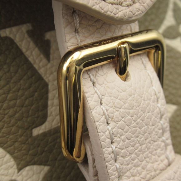 Louis Vuitton Tiny Rucksack Backpack Bag Embossed Leather Monogram Khaki Beige - Picture 7 of 8